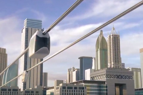 Dubai công bố siêu dự án cáp treo công cộng - Ảnh 1. Dubai công bố siêu dự án cáp treo công cộng - Ảnh 1.