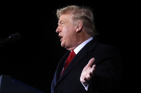 Ông Trump bác tin ông Pence từ chối lật kèo kết quả bầu cử - Ảnh 1. Ông Trump bác tin ông Pence từ chối lật kèo kết quả bầu cử - Ảnh 1.