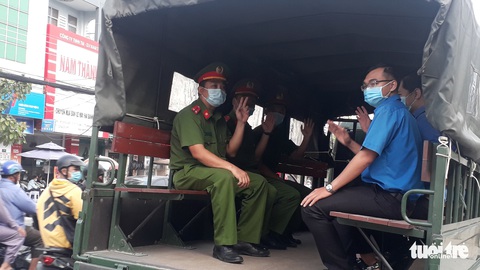 An Giang đưa 6 lực lượng lên tuyến biên giới để phòng chống dịch COVID-19 - Ảnh 6. An Giang đưa 6 lực lượng lên tuyến biên giới để phòng chống dịch COVID-19 - Ảnh 6.
