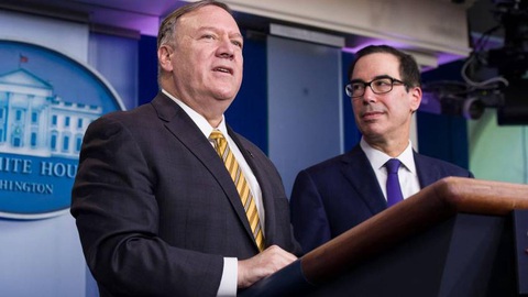 Đài Mỹ tiết lộ ông Pompeo, Mnuchin thảo luận phế truất ông Trump nhưng phút cuối từ bỏ - Ảnh 1. Đài Mỹ tiết lộ ông Pompeo, Mnuchin thảo luận phế truất ông Trump nhưng phút cuối từ bỏ - Ảnh 1.