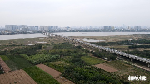 Hà Nội: Thông xe nút giao thông quan trọng phía Đông, khởi công cầu Vĩnh Tuy 2 - Ảnh 6. Hà Nội: Thông xe nút giao thông quan trọng phía Đông, khởi công cầu Vĩnh Tuy 2 - Ảnh 6.