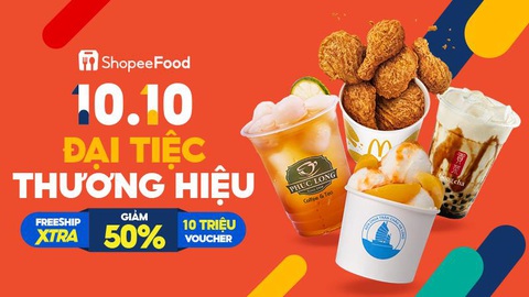 ShopeeFood tăng cường hỗ trợ Đối tác và Người dùng qua sự kiện 10.10 - Ảnh 1. ShopeeFood tăng cường hỗ trợ Đối tác và Người dùng qua sự kiện 10.10 - Ảnh 1.