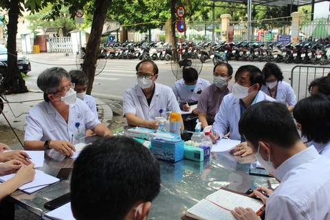 Bộ Y tế yêu cầu Bệnh viện Việt Đức nhanh chóng phân vùng xanh - đỏ - Ảnh 1. Bộ Y tế yêu cầu Bệnh viện Việt Đức nhanh chóng phân vùng xanh - đỏ - Ảnh 1.