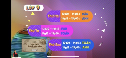 TP.HCM: Học sinh lớp 6 và lớp 9 có thể học trên truyền hình từ ngày mai - Ảnh 2. TP.HCM: Học sinh lớp 6 và lớp 9 có thể học trên truyền hình từ ngày mai - Ảnh 2.