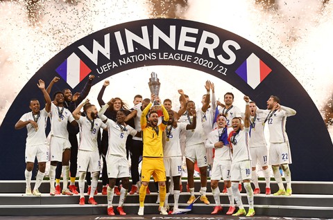 Mbappe ghi bàn thắng gây tranh cãi, Pháp vô địch UEFA Nations League - Ảnh 1. Mbappe ghi bàn thắng gây tranh cãi, Pháp vô địch UEFA Nations League - Ảnh 1.