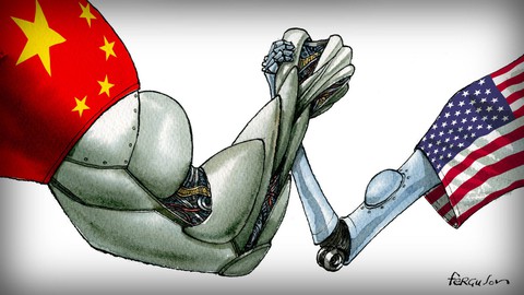 Cựu quan chức Lầu Năm Góc: Mỹ đã thua Trung Quốc trên mặt trận AI - Ảnh 1. Cựu quan chức Lầu Năm Góc: Mỹ đã thua Trung Quốc trên mặt trận AI - Ảnh 1.