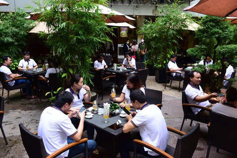 Phở đậm tình tặng y bác sĩ ngày rời TP.HCM - Ảnh 1. Phở đậm tình tặng y bác sĩ ngày rời TP.HCM - Ảnh 1.