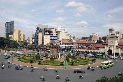 Sài Gòn - vòng xoay ký ức - Kỳ 5: Bùng binh Bến Thành và phố cổ trăm năm - Ảnh 2. Sài Gòn - vòng xoay ký ức - Kỳ 5: Bùng binh Bến Thành và phố cổ trăm năm - Ảnh 2.