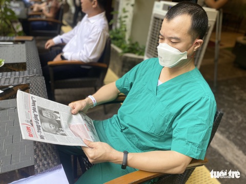 Tiệc phở tiếp thêm động lực cho đoàn chi viện TP.HCM - Ảnh 10. Tiệc phở tiếp thêm động lực cho đoàn chi viện TP.HCM - Ảnh 10.