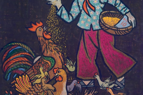 Ngắm những thân thương nghề nông trong tranh của họa sĩ nổi tiếng - Ảnh 3. Ngắm những thân thương nghề nông trong tranh của họa sĩ nổi tiếng - Ảnh 3.