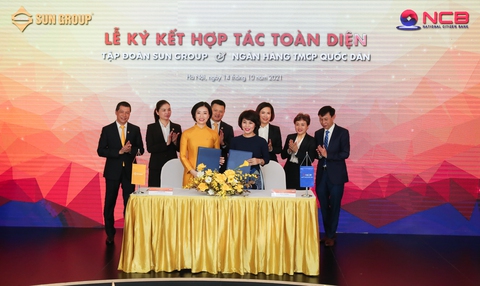 Sun Group và NCB ký kết thỏa thuận hợp tác toàn diện - Ảnh 1. Sun Group và NCB ký kết thỏa thuận hợp tác toàn diện - Ảnh 1.