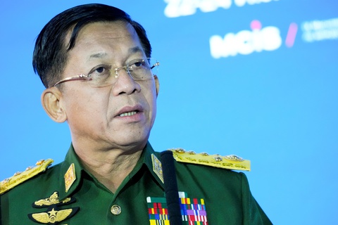 ASEAN bàn việc có mời thống tướng Myanmar dự họp cấp cao không - Ảnh 1. ASEAN bàn việc có mời thống tướng Myanmar dự họp cấp cao không - Ảnh 1.