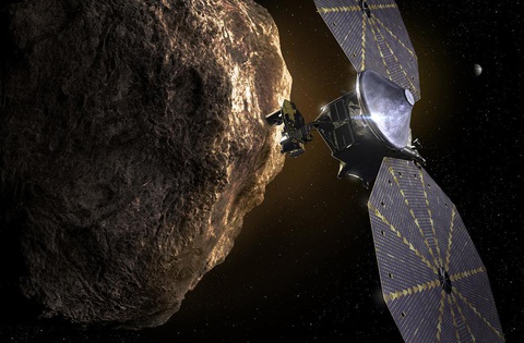 NASA sắp phóng tàu vũ trụ nghiên cứu 8 tiểu hành tinh - Ảnh 1. NASA sắp phóng tàu vũ trụ nghiên cứu 8 tiểu hành tinh - Ảnh 1.