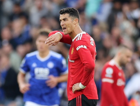 Ronaldo ‘tịt ngòi’, Man Utd thua ngược Leicester sau cuộc rượt đuổi tỉ số - Ảnh 5. Ronaldo ‘tịt ngòi’, Man Utd thua ngược Leicester sau cuộc rượt đuổi tỉ số - Ảnh 5.