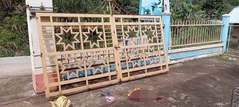 Ngã cánh cửa sắt cổng trường khiến 2 em thương vong: Nhà trường, phòng giáo dục nói gì? - Ảnh 1. Ngã cánh cửa sắt cổng trường khiến 2 em thương vong: Nhà trường, phòng giáo dục nói gì? - Ảnh 1.