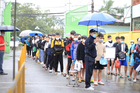 Sôi động chương trình tuyển chọn tài năng trẻ của Hòa Bình FC - Ảnh 2. Sôi động chương trình tuyển chọn tài năng trẻ của Hòa Bình FC - Ảnh 2.