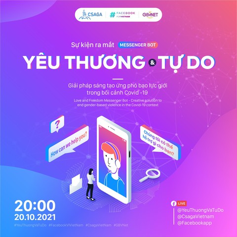 HHen Niê đồng hành cùng Facebook ra mắt Messenger Bot hỗ trợ người bị bạo lực giới - Ảnh 2. HHen Niê đồng hành cùng Facebook ra mắt Messenger Bot hỗ trợ người bị bạo lực giới - Ảnh 2.