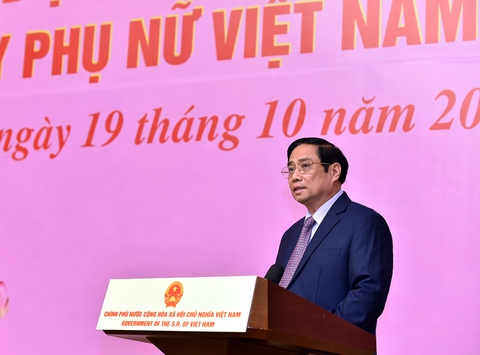 Thủ tướng Phạm Minh Chính: Còn nhiều việc phải làm để phụ nữ có cuộc sống tốt đẹp hơn - Ảnh 1. Thủ tướng Phạm Minh Chính: Còn nhiều việc phải làm để phụ nữ có cuộc sống tốt đẹp hơn - Ảnh 1.