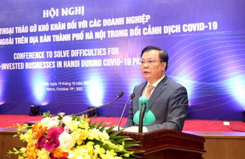 Nhiều đề xuất nóng của doanh nghiệp FDI tới Hà Nội - Ảnh 1. Nhiều đề xuất nóng của doanh nghiệp FDI tới Hà Nội - Ảnh 1.