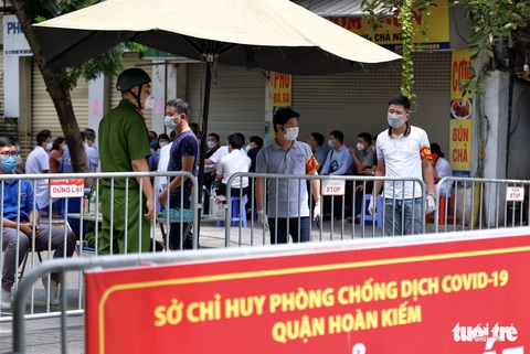 Bệnh viện Việt Đức có 28 ca COVID-19, Hà Nội phải lấy 7.260 mẫu xét nghiệm - Ảnh 1. Bệnh viện Việt Đức có 28 ca COVID-19, Hà Nội phải lấy 7.260 mẫu xét nghiệm - Ảnh 1.
