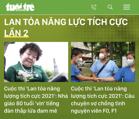 Cuộc thi Lan tỏa năng lượng tích cực lần 2 tiếp tục nhận bài dự thi - Ảnh 1. Cuộc thi Lan tỏa năng lượng tích cực lần 2 tiếp tục nhận bài dự thi - Ảnh 1.
