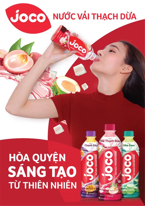 Nước trái cây JOCO ra mắt hương vị vải thạch dừa độc đáo - Ảnh 4. Nước trái cây JOCO ra mắt hương vị vải thạch dừa độc đáo - Ảnh 4.