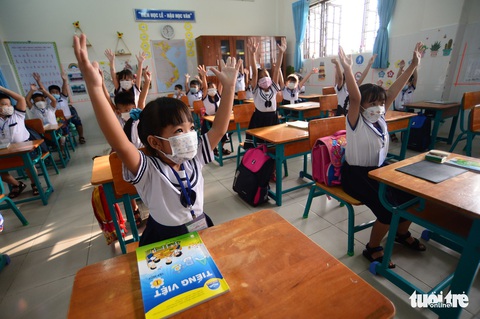 TP.HCM ban hành bộ tiêu chí an toàn phòng COVID-19 trong trường học - Ảnh 1. TP.HCM ban hành bộ tiêu chí an toàn phòng COVID-19 trong trường học - Ảnh 1.