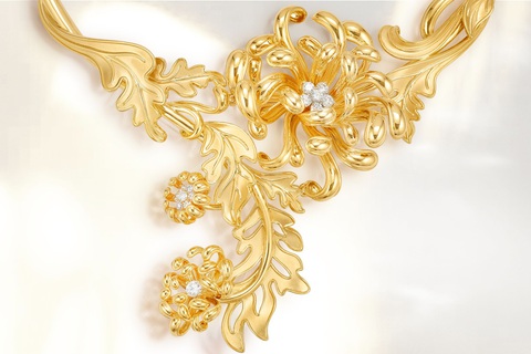 BST Cúc Viên Mãn: Đột phá mới lạ trong trang sức cưới của Ngọc Thẩm Jewelry - Ảnh 2. BST Cúc Viên Mãn: Đột phá mới lạ trong trang sức cưới của Ngọc Thẩm Jewelry - Ảnh 2.