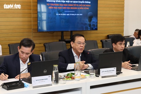 Đại học Kinh tế TP.HCM tái cấu trúc đa ngành, lập 3 trường trực thuộc - Ảnh 1. Đại học Kinh tế TP.HCM tái cấu trúc đa ngành, lập 3 trường trực thuộc - Ảnh 1.