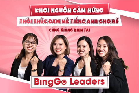 Môi trường học tập toàn diện tiếng Anh trẻ em BingGo Leaders - Ảnh 5. Môi trường học tập toàn diện tiếng Anh trẻ em BingGo Leaders - Ảnh 5.