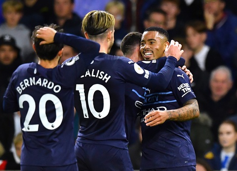 Man City đè bẹp ‘hiện tượng’ Brighton - Ảnh 3. Man City đè bẹp ‘hiện tượng’ Brighton - Ảnh 3.