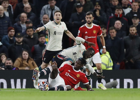 Man United thảm bại 0-5 trước Liverpool tại Old Trafford - Ảnh 2. Man United thảm bại 0-5 trước Liverpool tại Old Trafford - Ảnh 2.