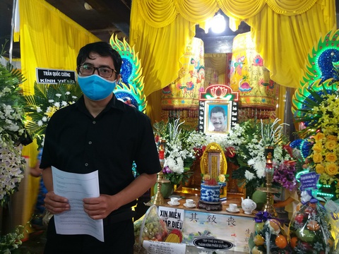Nghệ sĩ Việt Anh, Thành Lộc, Phương Thanh... tiễn biệt đạo diễn Trần Cảnh Đôn - Ảnh 5. Nghệ sĩ Việt Anh, Thành Lộc, Phương Thanh... tiễn biệt đạo diễn Trần Cảnh Đôn - Ảnh 5.