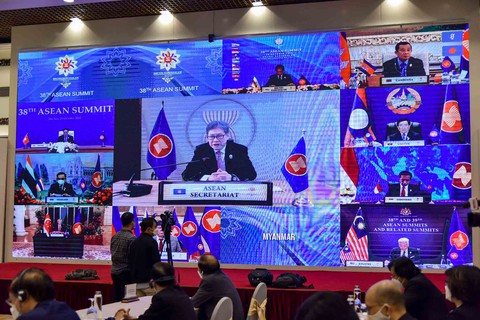 ASEAN ra tuyên bố về kinh tế xanh, chuyển đổi số - Ảnh 1. ASEAN ra tuyên bố về kinh tế xanh, chuyển đổi số - Ảnh 1.