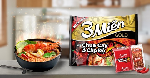 Uniben ra mắt mì 3 Miền Chua Cay 3 Cấp Độ mới - Chua cay chuẩn vị mỗi người - Ảnh 1. Uniben ra mắt mì 3 Miền Chua Cay 3 Cấp Độ mới - Chua cay chuẩn vị mỗi người - Ảnh 1.