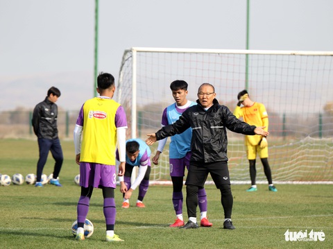Ông Park rèn U23 Việt Nam bở hơi tai sau trận thắng chật vật U23 Đài Loan - Ảnh 3. Ông Park rèn U23 Việt Nam bở hơi tai sau trận thắng chật vật U23 Đài Loan - Ảnh 3.