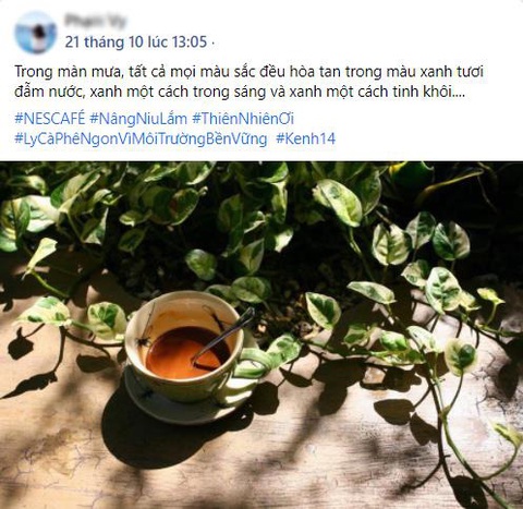 Trào lưu chia sẻ khoảnh khắc nâng niu thiên nhiên đốn tim giới trẻ - Ảnh 2. Trào lưu chia sẻ khoảnh khắc nâng niu thiên nhiên đốn tim giới trẻ - Ảnh 2.