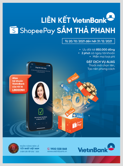 Mua sắm thả phanh với VietinBank và Shopee - Ảnh 1. Mua sắm thả phanh với VietinBank và Shopee - Ảnh 1.