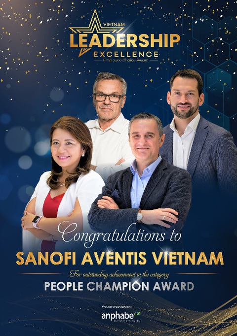 Lãnh đạo Sanofi Việt Nam được vinh danh tại Vietnam Excellence 2021 - Ảnh 1. Lãnh đạo Sanofi Việt Nam được vinh danh tại Vietnam Excellence 2021 - Ảnh 1.