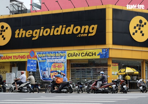 Thế giới di động lãi ròng sau thuế 3.338 tỉ đồng sau 9 tháng - Ảnh 1. Thế giới di động lãi ròng sau thuế 3.338 tỉ đồng sau 9 tháng - Ảnh 1.