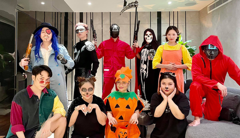 Sao Việt hóa trang nhân vật phim Squid Game dịp Halloween - Ảnh 1. Sao Việt hóa trang nhân vật phim Squid Game dịp Halloween - Ảnh 1.