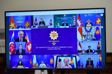 ASEAN phấn đấu cung cấp lô vắc xin COVID-19 đầu tiên vào quý 4-2021 - Ảnh 1. ASEAN phấn đấu cung cấp lô vắc xin COVID-19 đầu tiên vào quý 4-2021 - Ảnh 1.