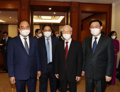 Khai mạc Hội nghị Trung ương 4: Gắn xây dựng, chỉnh đốn Đảng với xây dựng hệ thống chính trị - Ảnh 3. Khai mạc Hội nghị Trung ương 4: Gắn xây dựng, chỉnh đốn Đảng với xây dựng hệ thống chính trị - Ảnh 3.