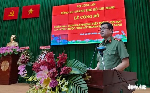Thành lập Phòng Viễn thông tin học và cơ yếu Công an TP.HCM - Ảnh 1. Thành lập Phòng Viễn thông tin học và cơ yếu Công an TP.HCM - Ảnh 1.
