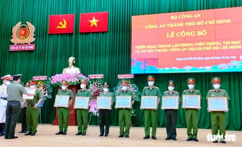 Thành lập Phòng Viễn thông tin học và cơ yếu Công an TP.HCM - Ảnh 2. Thành lập Phòng Viễn thông tin học và cơ yếu Công an TP.HCM - Ảnh 2.