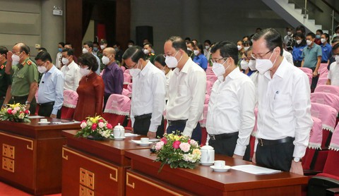 Chủ tịch Phan Văn Mãi: Trân quý các đoàn chi viện kề vai cùng TP.HCM chống dịch - Ảnh 1. Chủ tịch Phan Văn Mãi: Trân quý các đoàn chi viện kề vai cùng TP.HCM chống dịch - Ảnh 1.