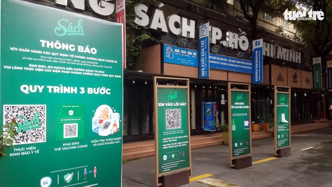 Đường sách TP.HCM hoạt động lại từ ngày 9-10 - Ảnh 2. Đường sách TP.HCM hoạt động lại từ ngày 9-10 - Ảnh 2.