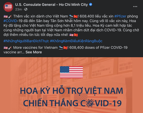 Hôm nay 7-10, thêm 608.400 liều vắc xin Pfizer đã về đến TP.HCM - Ảnh 2. Hôm nay 7-10, thêm 608.400 liều vắc xin Pfizer đã về đến TP.HCM - Ảnh 2.