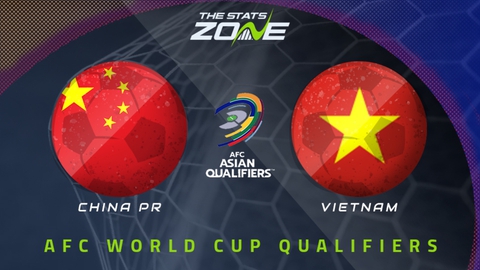Chuyên gia châu Á dự đoán: Trung Quốc thắng Việt Nam 2-1 - Ảnh 1. Chuyên gia châu Á dự đoán: Trung Quốc thắng Việt Nam 2-1 - Ảnh 1.