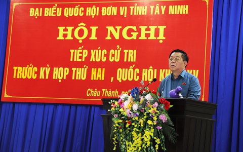 Cử tri Tây Ninh kiến nghị huy động xã hội hóa trong việc mua vắc xin - Ảnh 3. Cử tri Tây Ninh kiến nghị huy động xã hội hóa trong việc mua vắc xin - Ảnh 3.